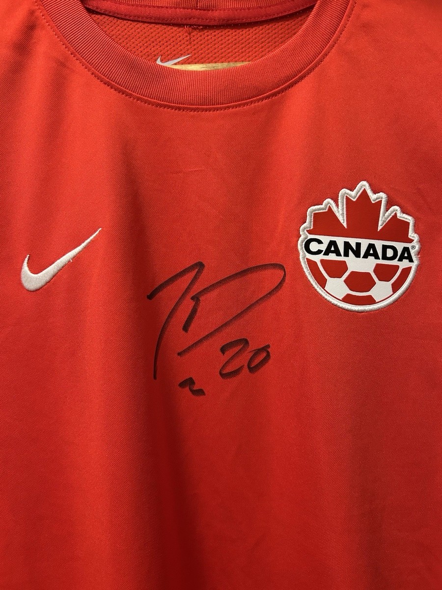 Jonathan David signed Team Canada soccer jersey 🇨🇦 PROOF