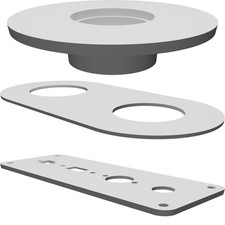 MIDI Foot Controller Pedal Case für iRig Arduino Mini Pro 6 Switch