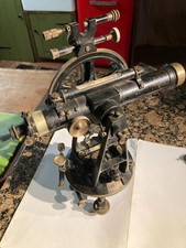 ANTIQUE BRASS THEODOLITE C1900 T COOKE & Sons all original still boxed
