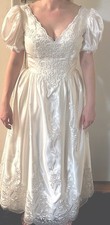Preserved In Box 1980s Looks Like 1950s Vintage Wedding Dress