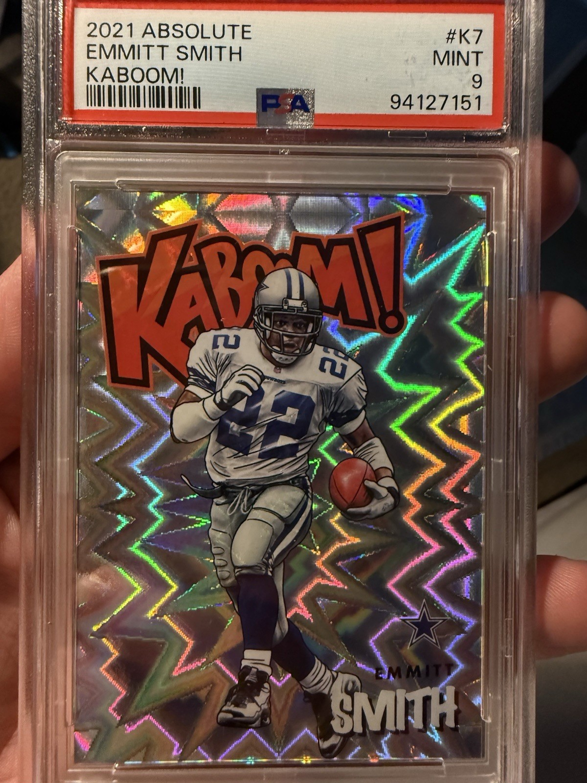 2021 Panini Absolute - Kaboom! Emmitt Smith #K7