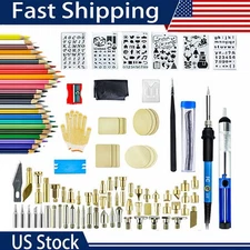 Wood Burning Kit Professional Wood Burning Tool W/ Soldering DIY Creative Tools