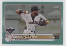 2022 Topps Pro Debut Chrome Aqua Refractor 67/75 Maikol Escotto #PDC-192 0tw4