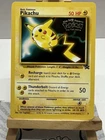 1999 Pokemon PIKACHU Kids WB Presents Pokemon The First Movie Promo Card #4 LP+