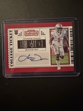 2019 Panini Contenders Draft Picks - College Ticket Johnnie Dixon #298 (AU, RC)