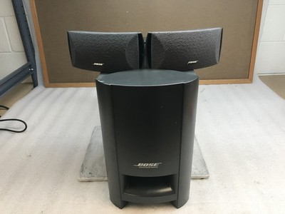 Bose PS 3-2-1 III Acoustimass 2.1 Sub and Speakers - No MC or Cables