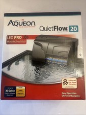 Aqueon 100106081 QuietFlow 10 Aquarium Power Filter NEW