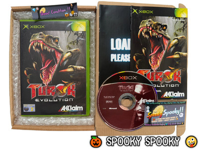 Turok Evolution XBOX - UK PAL GC CIB - Hochwertige Verpackung - Sendungsverfolgung