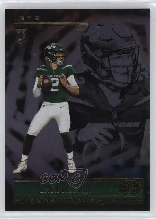 2021 Panini Illusions Zach Wilson #60 0a3