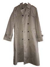 Militär Regenmantel Zweireiher herausnehmbares Innenfutter 48" NEU