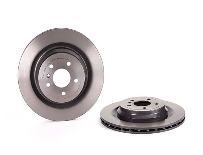 Rotores de freno delanteros y traseros Brembo con pastillas de freno y sensores para Mercedes W164 W166 Foto 3 de 4