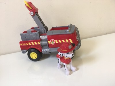 paw patrol marshall forest fire truck