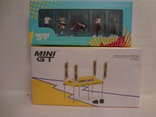 Mini GT Liberty Walk Paddock Service Tent Set + Mini GT Liberty Walk Figure Set