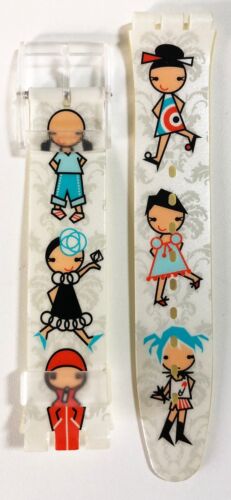 SWATCH JELLY IN JELLY 20mm ORIGINAL SILICON STRAPs - VERY RARE ! #2009 - Picture 11 of 19