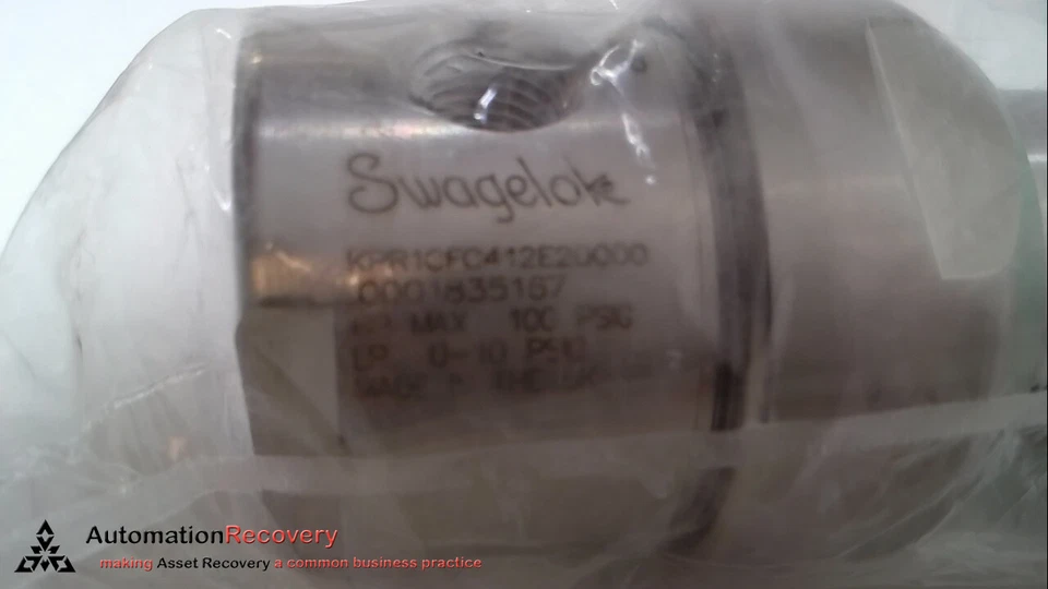 REGULADOR DE PRESIÓN SWAGELOK KPR1CFC412E20000, NUEVO #283488 Foto 3 de 3