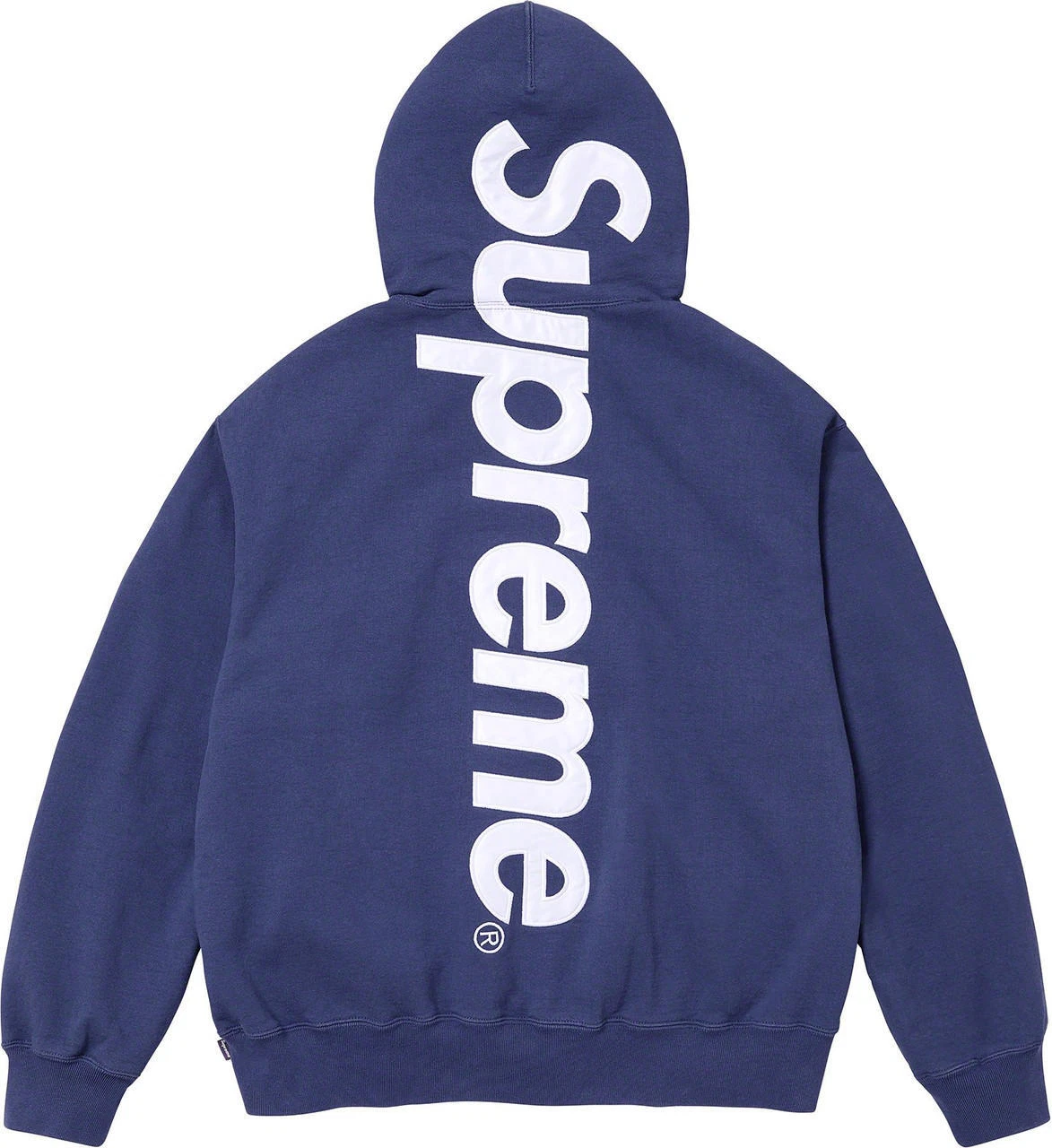 Sweat à capuche Supreme satin appliqué logo taille XL