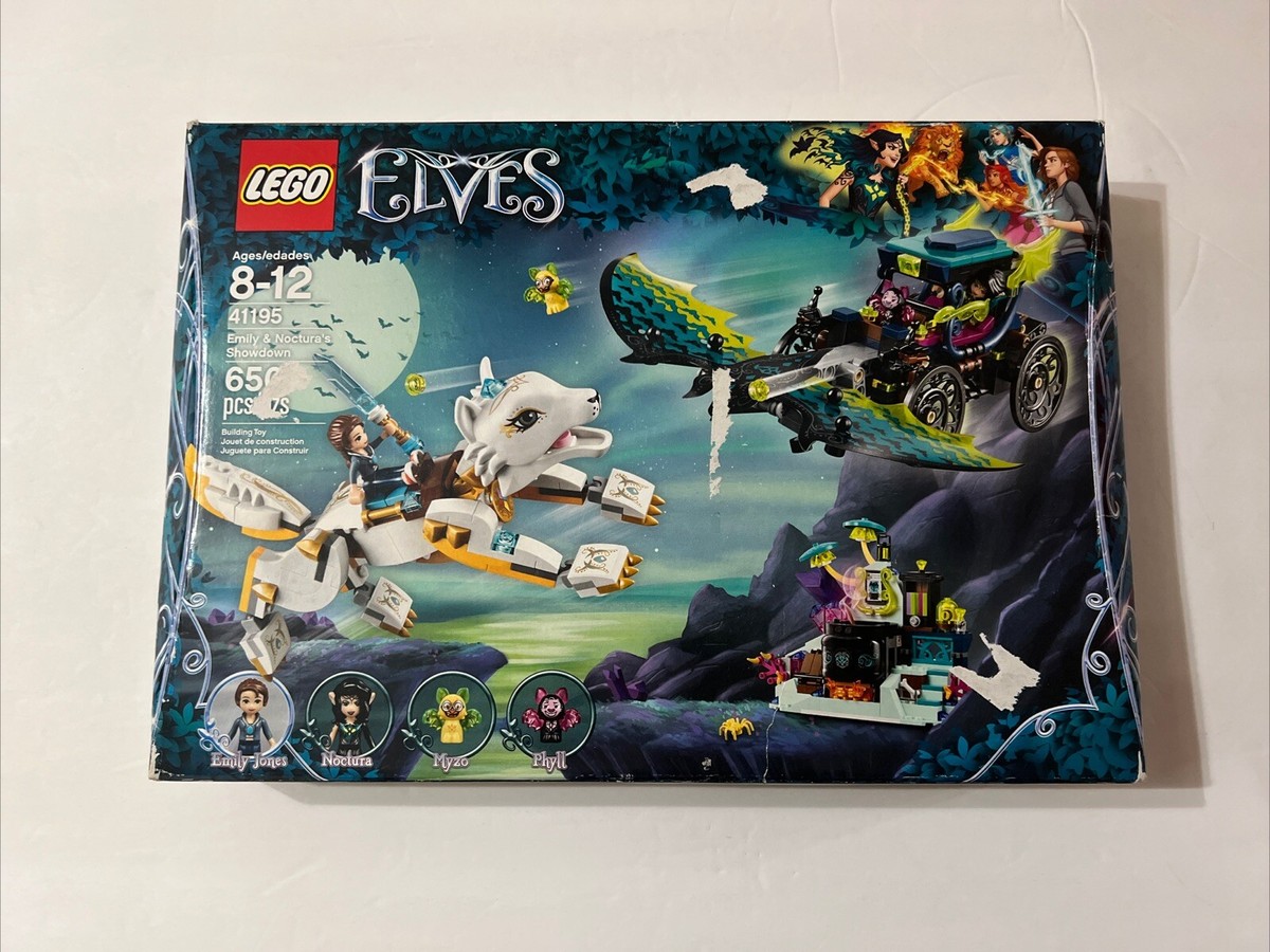 Lego Elves Noctura Sets LEGO Elves: Emily Noctura's Showdown (41195) New  Sealed Retired