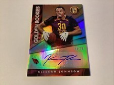 2019 Gold Standard GRA-KJ KeeSean Johnson Golden Rookies Auto /75 Cardinals d