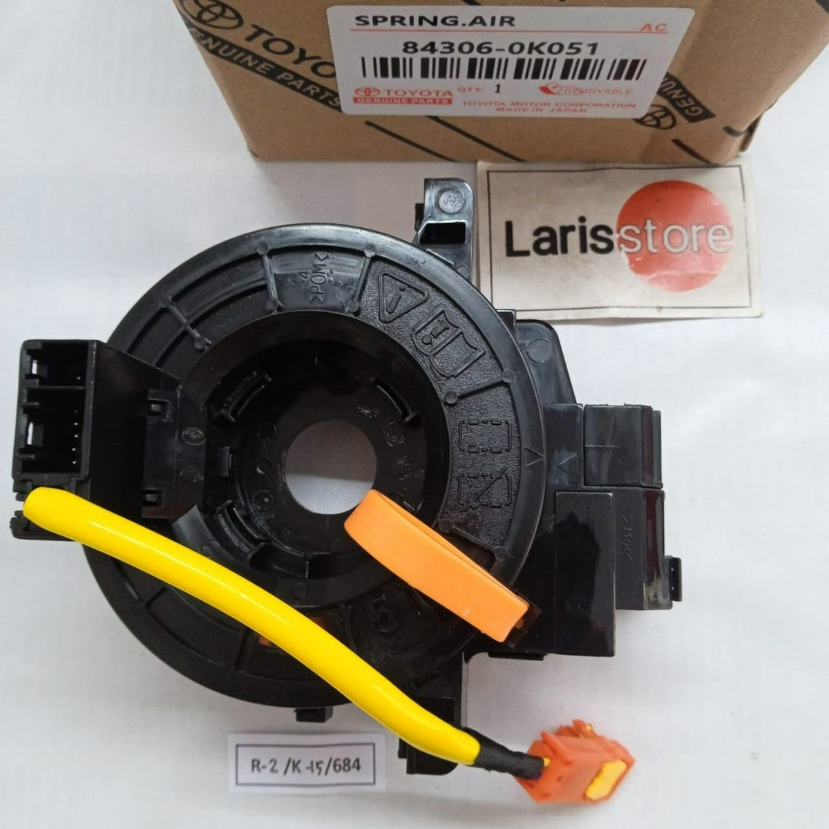 Toyota Yaris Fortuner Hilux Clock Spring Spiral 84306-0K051