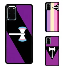 Anti scratch Cover For Apple iPhone Motorola Samsung Galaxy Labrys Lesbian Flag