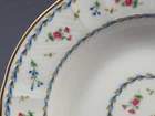 Limoges BERNARDAUD France ARTOIS BLEU Rimmed Soup Plate Bowl Gray Mark