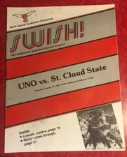 UNO MAVERICKS vs ST. CLOUD STATE BASKETBALL PROGRAM JANUARY 12 1985