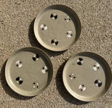 MARTZ MARSHALL STUDIOS STUDIO ART POTTERY PLATE GEOMETRIC DECORATION VINTAGE