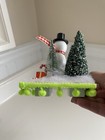 Christmas Snowman OOAK Handmade Scene Holiday Winter  Decor Figurine Gift — photo 5