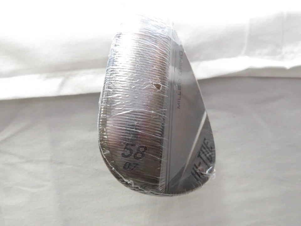 New TaylorMade Milled Grind 3 Hi-Toe 58.07 Lob Wedge SteelFiber Regular Graphite - Image 2 of 4