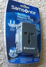 Kit Adaptateur Universel Samsonite Monde - Neuf, Boîte Ouverte (manque Adaptateur UK) - Parfait Pour Voyage
