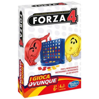 WINNING MOVES Hasbro - Forza 4 Travel - Gioco da Tavolo