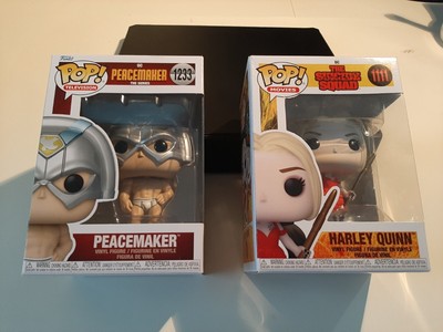 Funko Pop Harley Quinn #1111 Diamond Target Exclusive \u0026 Peacemaker 1233 |  eBay