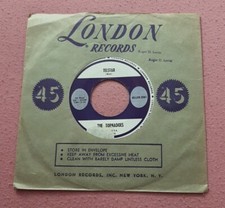 The Tornadoes 45 Jungle Fever / Telstar London 45-LON 9581 vg+