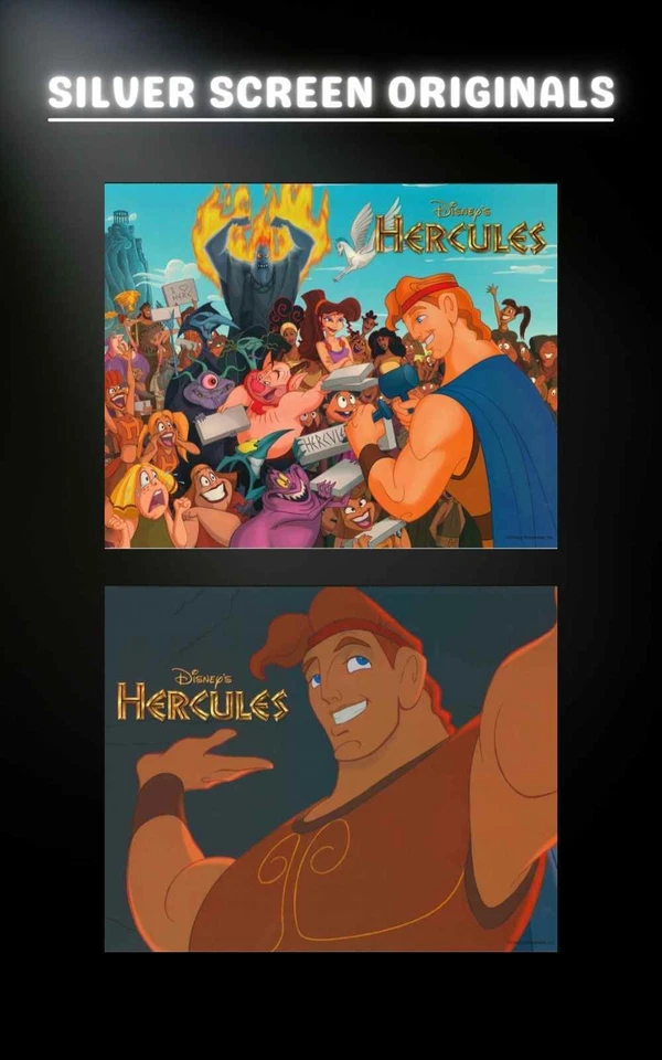 Hercules 12x ORIGINAL US Lobby Cards Stills Walt Disney 1997 - Image 2 of 4