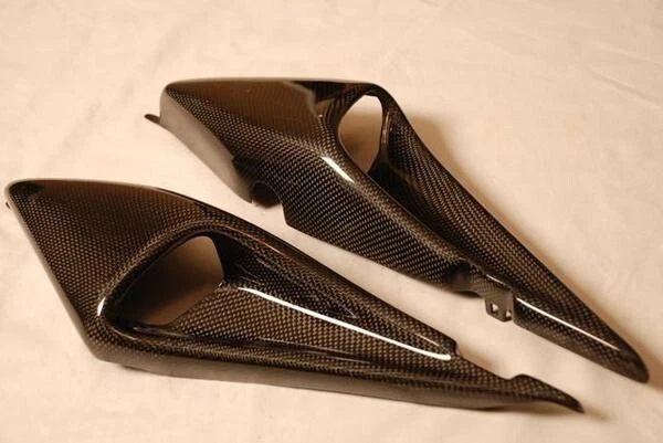 Panel de ventilación de tubo Ram de admisión de aire para Ducati Monster M900 750 600 400 93-04 carbono Foto 3 de 4