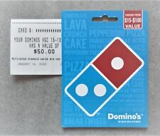 Domino's Four Restaurant $25 E-Gift Cards