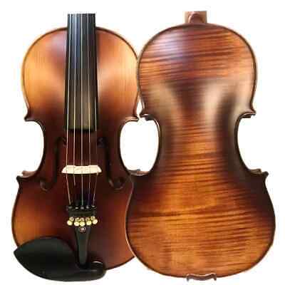 Stradivarius SONG détaillant maître 5 cordes violon 4/4 de concert, dos bois entier #15214