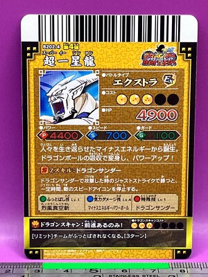 Super Syn Shenron B202-4 Dragon Ball Carddass DBZ BANDAI TCG 2009