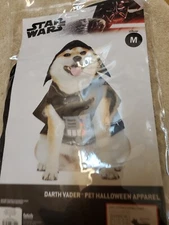 New Fetch For Pets Pet Halloween Apparel Dog Costume MED Star Wars Darth Vader