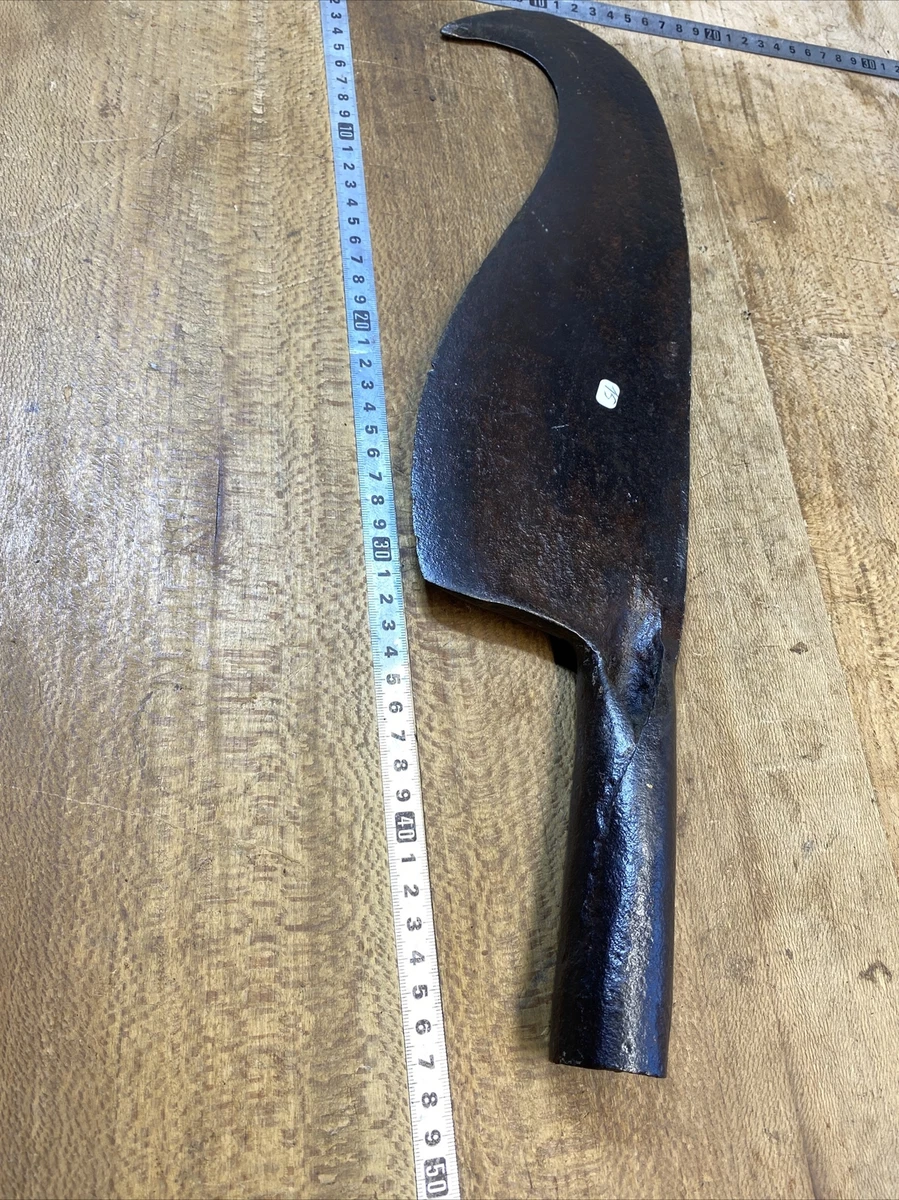 OUTIL ANCIEN SERPE SERPETTE EMONDOIR EN FER FORGE Gravée L.OUTIN GRA