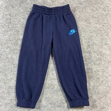 Vintage 90s Nike Sweatpants 2-3 Years Navy Blue Athletic Jogger 92-98cm 3T