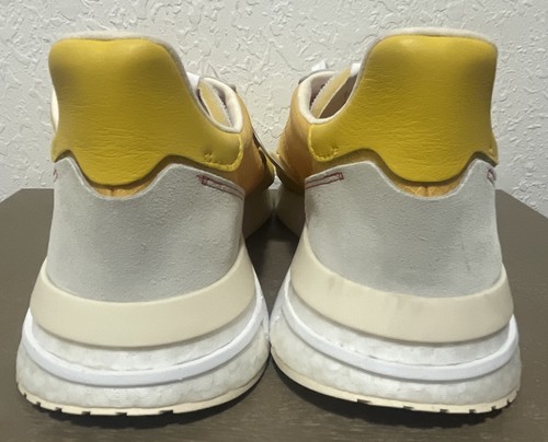 Zapatos para correr Adidas Originals 1014 ZX 500 RM Boost amarillos CG6860 para hombre talla 11.5 - Imagen 5 de 6