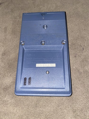 SHARP # EL-240S Elsimate Twin Power LARGE DISPLAY SIZE Calculator Pocket/Purse} - Picture 2 of 2