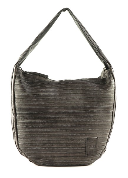 Fredsbruder Ibbick Hobo Bag Schultertasche Tasche Graphite Taupe Neu-image