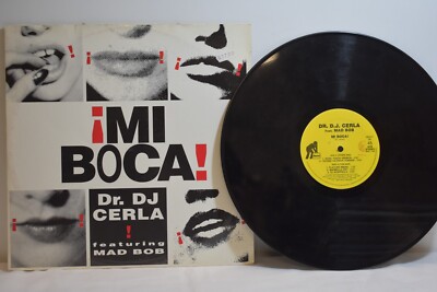 Dr. Dj Cerla. MI BOCA. Heavy. Promo. 12 Inch Maxi Vinyl.