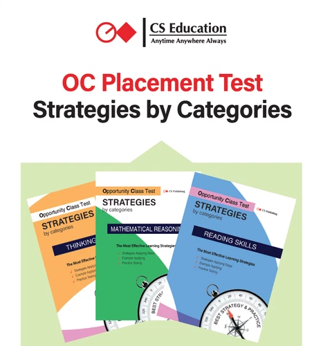 CS Education OC Placement Test Strategies by categories pk of 3 Thinking Skills - Picture 1 of 13