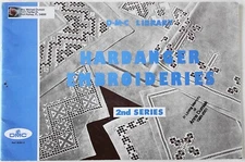 DMC Library Hardanger Embroideries 2nd Series Book EC