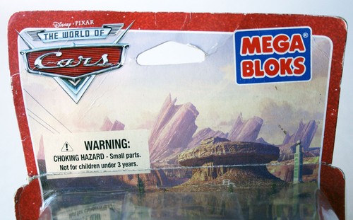 RARE 2007 MEGA BLOKS 7779 DISNEY CARS DOC HUDSON TOY CAR NEW SEALED ! - Picture 4 of 7