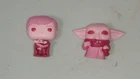 Funko Pop Star Wars Pocket Pops Pink Valentine’s Day 1.5" Vinyl Figures Yoda Obi