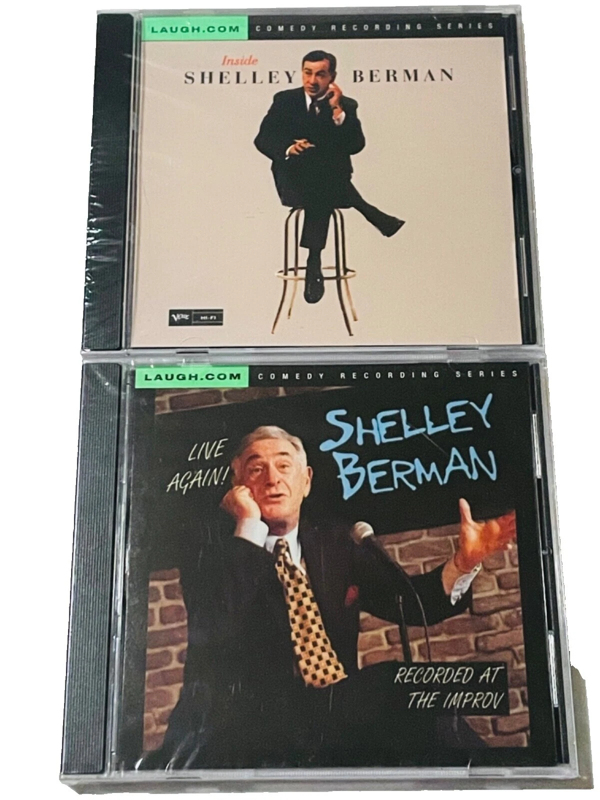 CD de música en vivo de comedia de pie/esbozo